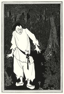Ali Baba in the Wood by Aubrey Beardsley